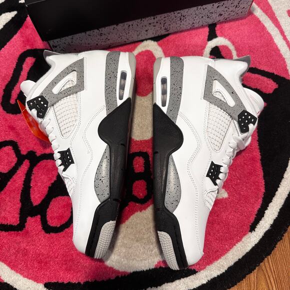 Jordan 4 Retro White Cement (2025) – Size 12 – Brand New main image 8